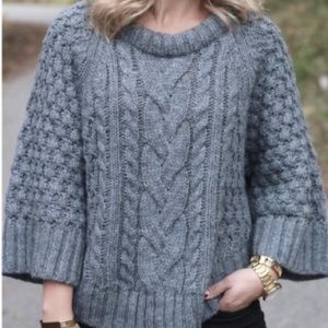 Banana Republic Chunky Fisherman Stitch Sweater